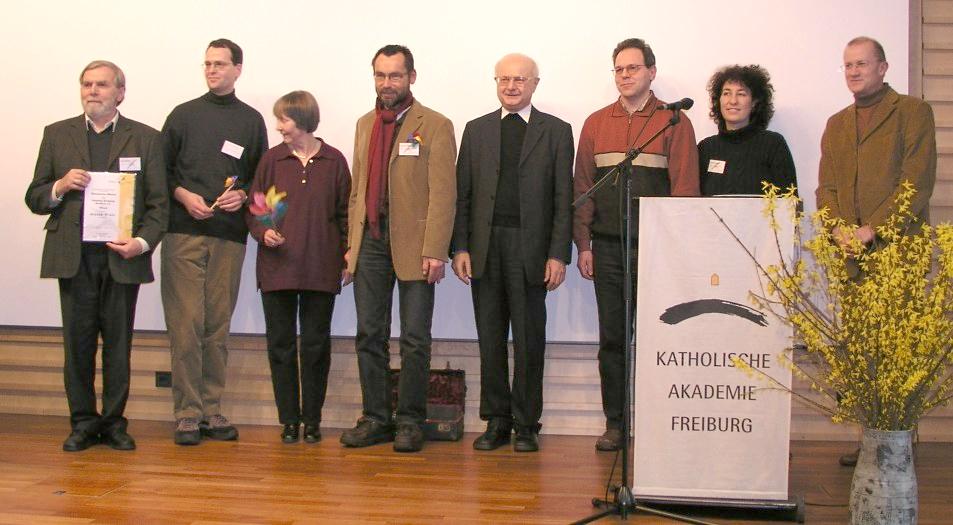 Verleihung des 1. Umweltpreis der Erzdiözese Freiburg 2005